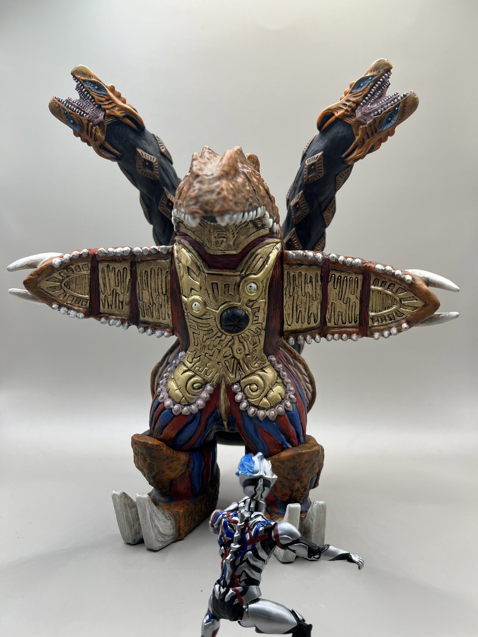 ウルトラソフビシリーズ　ブルードゲバルガ　ウルトラマンブレーザー　塗装強化 ウルトラマンブレーザー ウルトラソフビシリーズ ウルトラマン