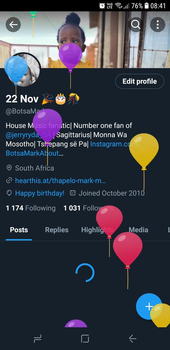 BotsaMark's tweet photo. Happy birthday To Me 🎉🎊🍾🥂 https://t.co/KutzlpyX22