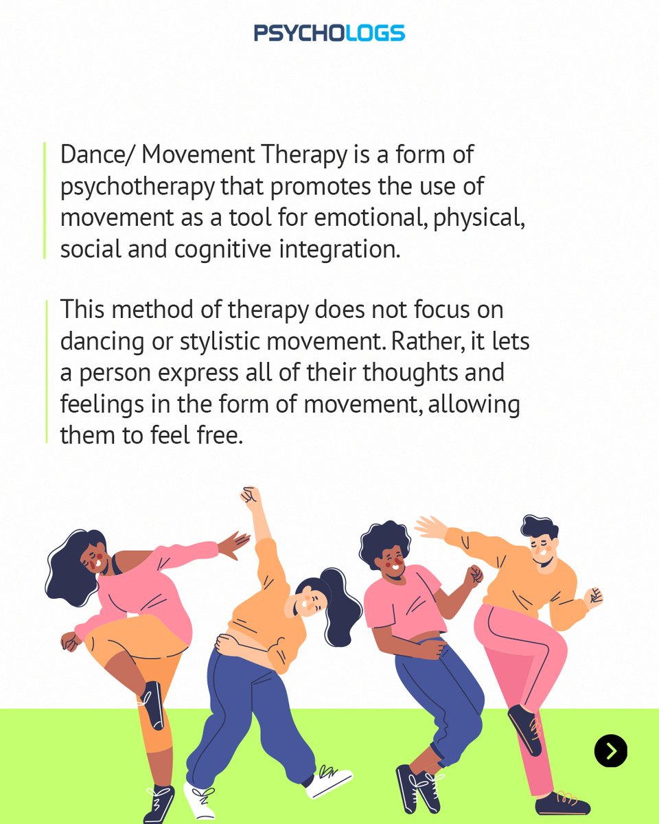 PsychologsIndia's tweet image. Groove your way to Better Mental Health with Dance therapy!!

Read More in the complete article
psychologs.com/dance-therapy-…

#Dancetherapy #movementtherapy #mentalhealth #therapy #DMT #dynamic #dancemoves #dancing #dancer #psychologist #psychotherapy #creativity #soul #positive