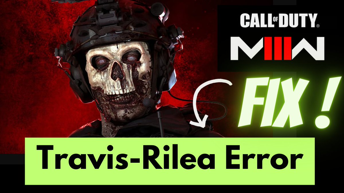 ankiterror's tweet photo. Modern warfare 3 travis #rilea error #mw3 | How to #fix cod error travis rilea
https://t.co/1zumKYFkQx https://t.co/eo7wRAFF5G