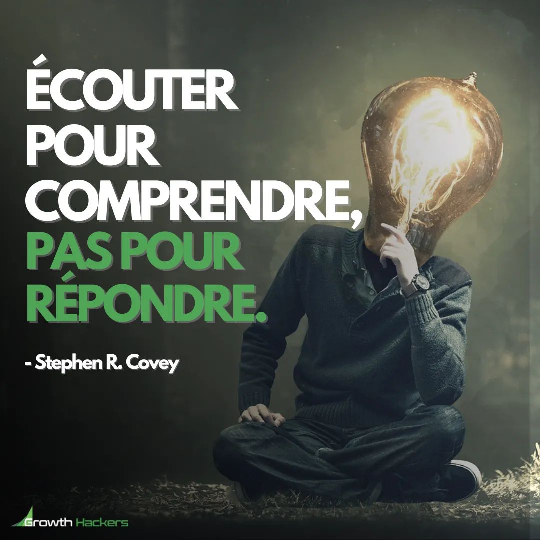 GrowthHackersFR's tweet photo. Écouter pour comprendre,
Pas pour répondre.
- Stephen R. Covey
https://t.co/sYMTO4Y0pK
#ParcoursUtilisateur #PubsFacebook #PubsGoogle #PubsInstagram #MotsClés #TauxDeConversion #RefonteSiteWeb #ConceptCréatif #RéférencementSurMesure #PositionnementWeb #BriefDeCommunication https://t.co/UaFUuRmsLH