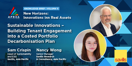 SamCrispin_ESG's tweet image. APREA&apos;s Knowledge Brief explores how the real assets industry is evolving under new forces to shape a more sustainable and innovative future.sav.li/5k4 
#APREA #KnowledgeBrief #SavillsESG #ThoughtLeadership