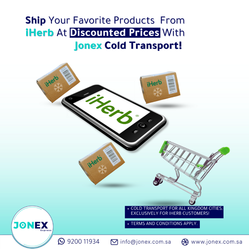 jonex_sa's tweet photo. #Ship your favorite products from #iHerb at #discounted prices with #Jonex Cold Transport! π π¦ βοΈ
Visit our website https://t.co/OiRFMp7rSD to explore our full range of services.
#Cold_Transport #Express_Delivery #Safe_Delivery #ksa