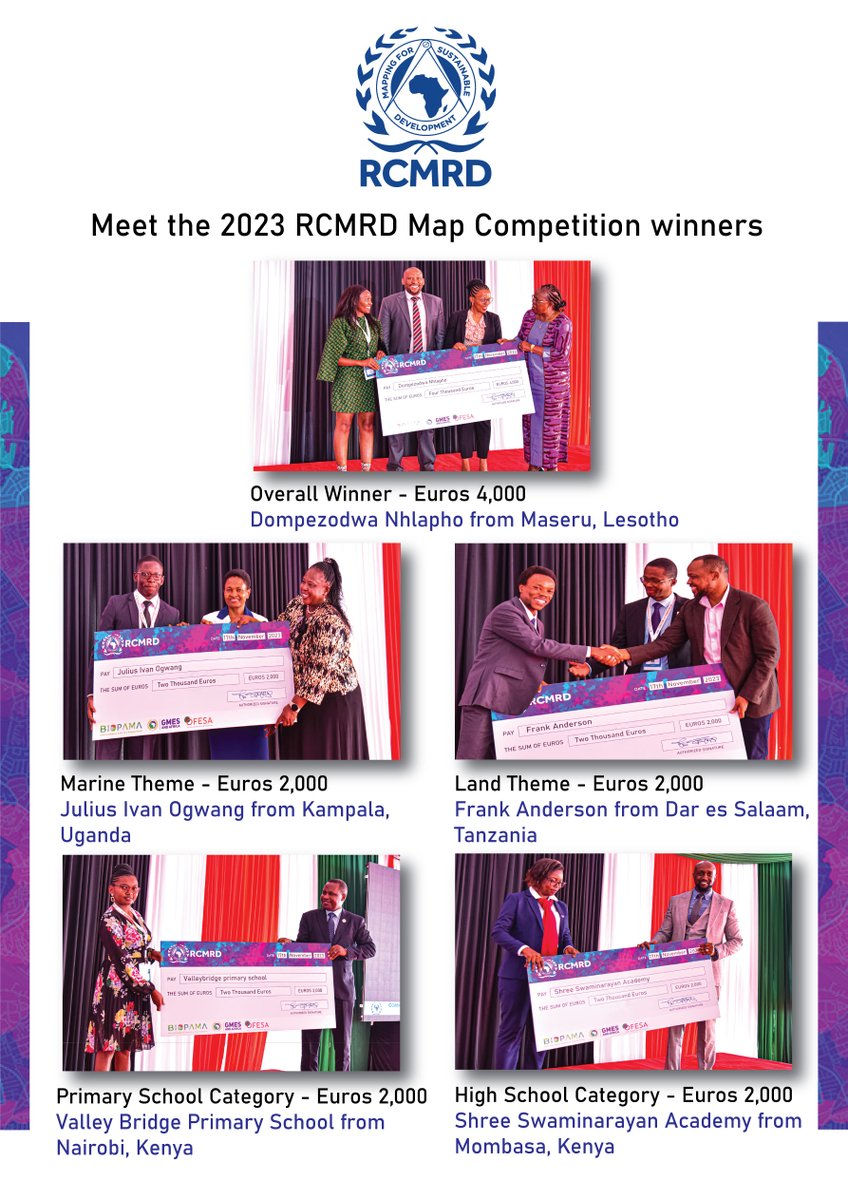 RCMRD 🇰🇪 🇺🇬 🇸🇴 🇹🇿 🇲🇼 🇰🇲 🇿🇲 🇱🇸 🇸🇿 tweet media