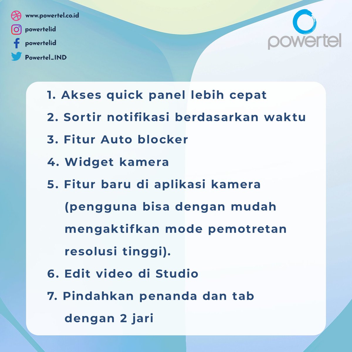 Powertel_IND's tweet image. 7 Fitur Baru Samsung OneUI 6 Android 14 yang Wajib Dicoba
#infoteknologi #infoandroid #oneui #android #android14 #softwareandroid #androidsoftware #smartphonemasakini #smartphonecanggih #teknologicanggih #fiturandroid #fiturbarusamsung #informasiterupdate #powertelid