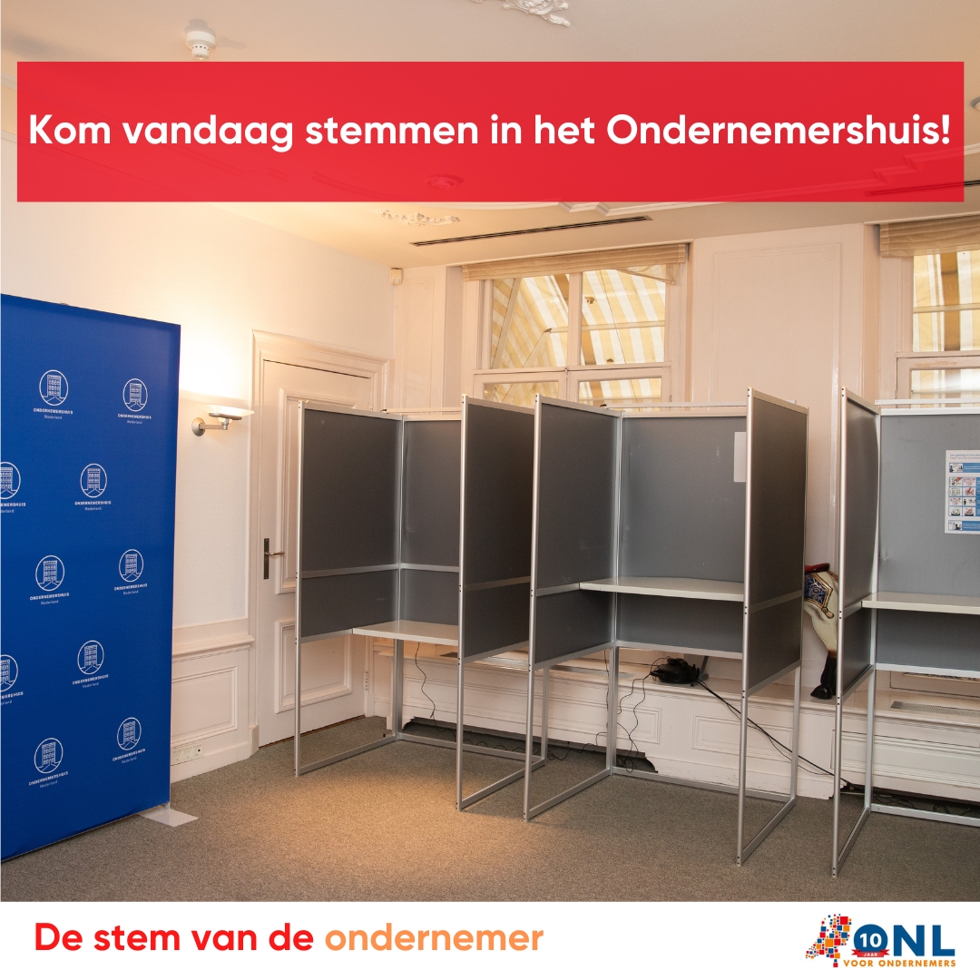 Vandaag kan er gestemd worden voor de Tweede Kamerverkiezingen. Dit jaar kunt u terecht in het Ondernemershuis van ONL aan het Tournooiveld 4 in Den Haag. U bent welkom tussen 07.30 en 21.00 uur. #ONL #stembureau #Ondernemershuis #Tournooiveld4 #DenHaag #TweedeKamerverkiezingen