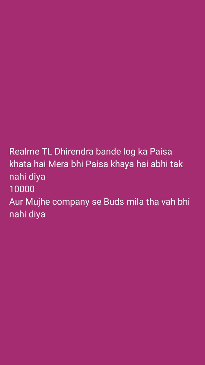 ShaikhAli8055's tweet photo. @realmecareIN @realmeindonesia https://t.co/ESZTAjhT7O