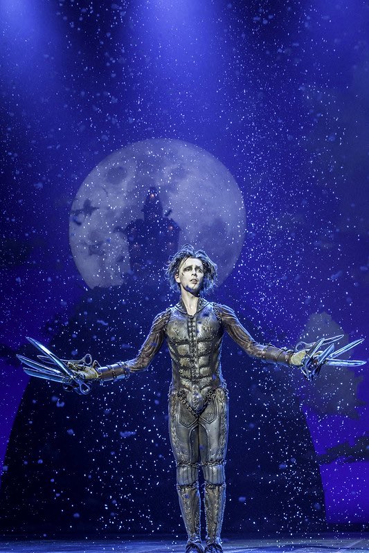 Phenomenal - #edwardscissorhands from <a href="/SirMattBourne/">Matthew Bourne 💙</a> and <a href="/New_Adventures/">New Adventures</a> is stunning get to <a href="/TRPlymouth/">Theatre Royal Plymouth</a> this week to see it - 5***** forthcoming