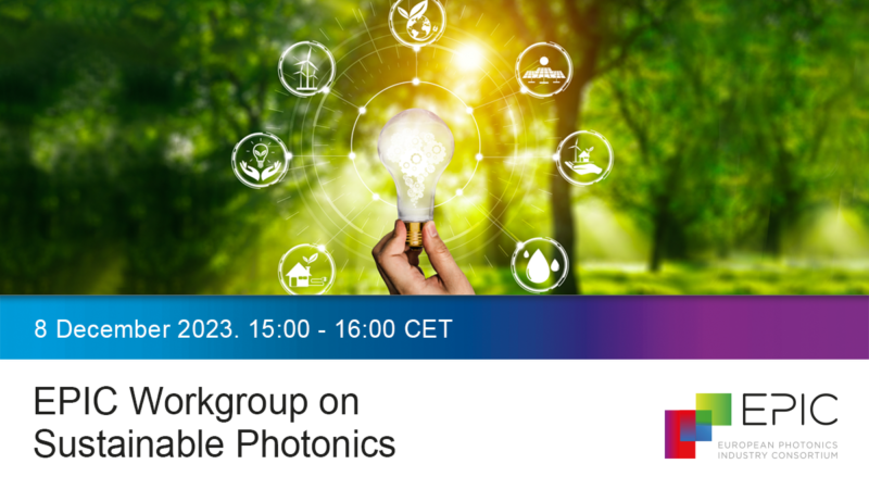 EPIC_photonics's tweet photo. 🌍 Join us on Dec 8 for the Sustainability Workgroup meeting! We'll discuss UN goals, introduce new Co-chairs, and hear best practices from @SenkoConnect and Laser Zentrum Hannover
+ info https://t.co/Wcab9pdOTH #epicworkgroup #photonics #sustainability #environmental https://t.co/fg2epA2wVy