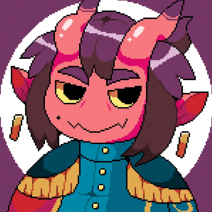 drew two charas + my bf's guy in mspaint. to test my abilities 