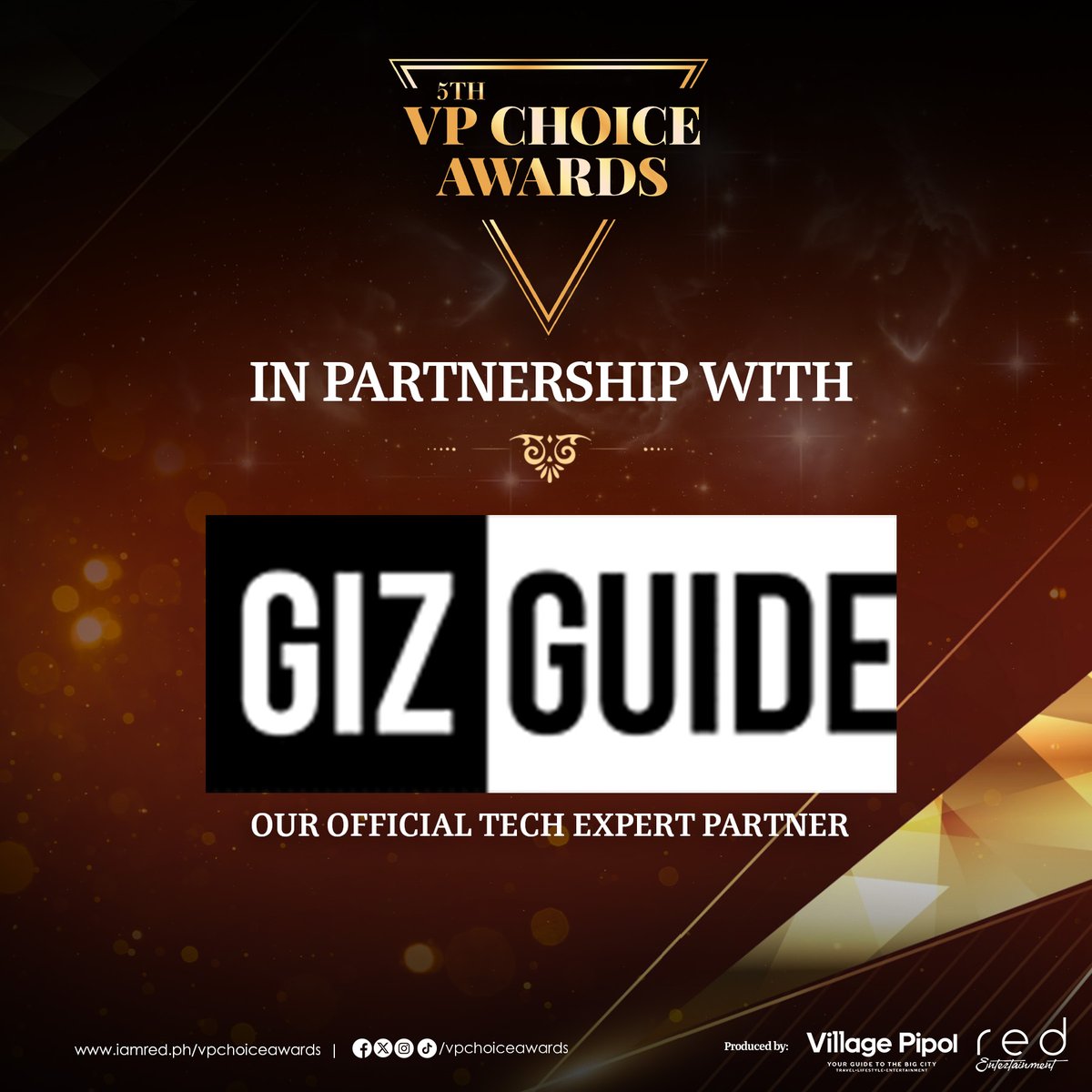 vpchoiceawards's tweet image. We would like to welcome our official Tech Expert Partner, GIZGUIDEPH, to #5thVPCA!
@gizguideph will be our partner in determining the Pipol's choice and the rightful nominees and winners at the 5th VP Choice Awards under the Technology category.
#GIZGUIDEPH #VPChoiceAwards