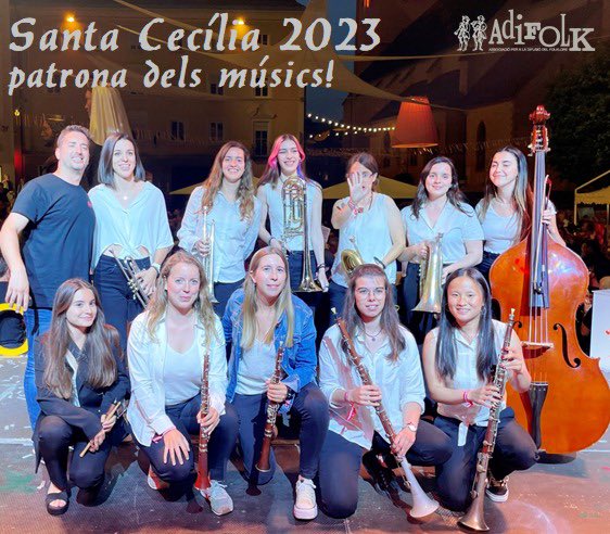 Adifolk_oficial's tweet image. 22N · SANTA CECÍLIA 2023 · PATRONA DEL MÚSICS

Amb aquesta imatge de la Cobla de l'Aplec amb el Director Musical d'Adifolk, commemorem la festivitat de Santa Cecília i felicitem a tots els músics d'arreu!

#adifolk #culturapopular #musics #catalunya