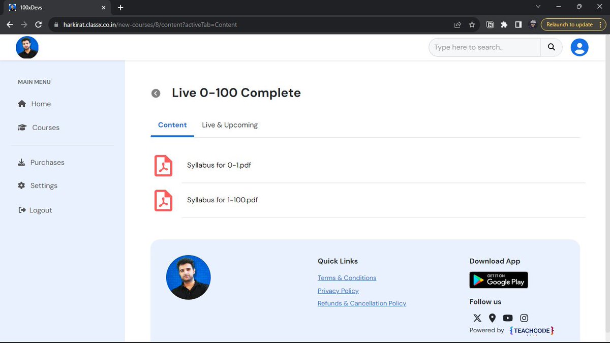 calmstwt's tweet image. Hey @kirat_tw gearing up for the upcoming web development cohort and your expertise is already making the anticipation even more thrilling! 🚀 
Excited to learn under your guidance. Would love to connect beforehand!

Ready to embark on this coding odyssey💻
#LearningFromTheBest