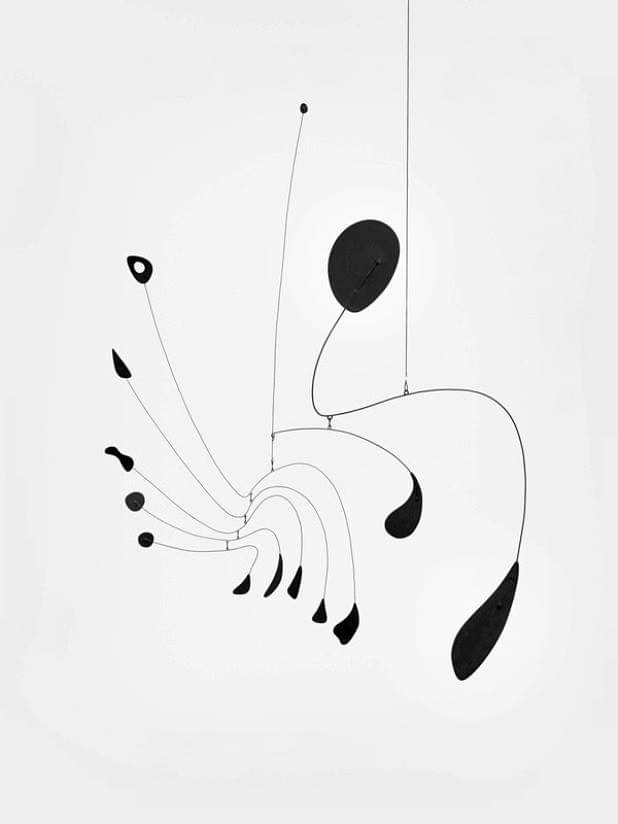 Hanging Spider...c.1940
Calder...
#art #sculpture #AlexanderCalder #Calder