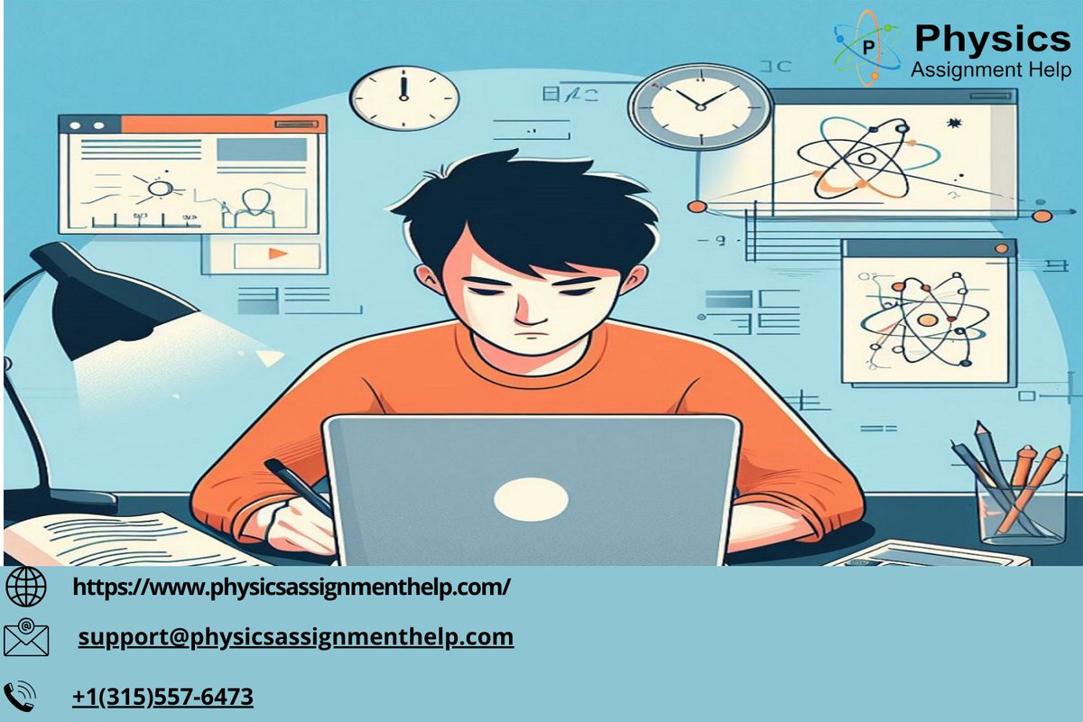 robertmills1999's tweet image. I express gratitude for the outstanding service provided by physicsassignmenthelp.com. Their assistance was exceptional in helping me complete my physics assignment.
#PhysicsAssignmentHelp #AssignmentAssistance #PhysicsAssignmentHelper