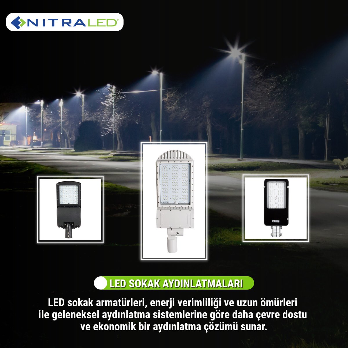 LedNitra's tweet image. LED Sokak Aydınlatmaları!

LED sokak armatürleri, enerji verimliliği ve uzun ömürleri ile geleneksel aydınlatma sistemlerine göre daha çevre dostu ve ekonomik bir aydınlatma çözümü sunar. 

Detaylı bilgi için iletişime geçebilirsiniz.

✉️info@nitra.com.tr

#nitraled  #ledlights