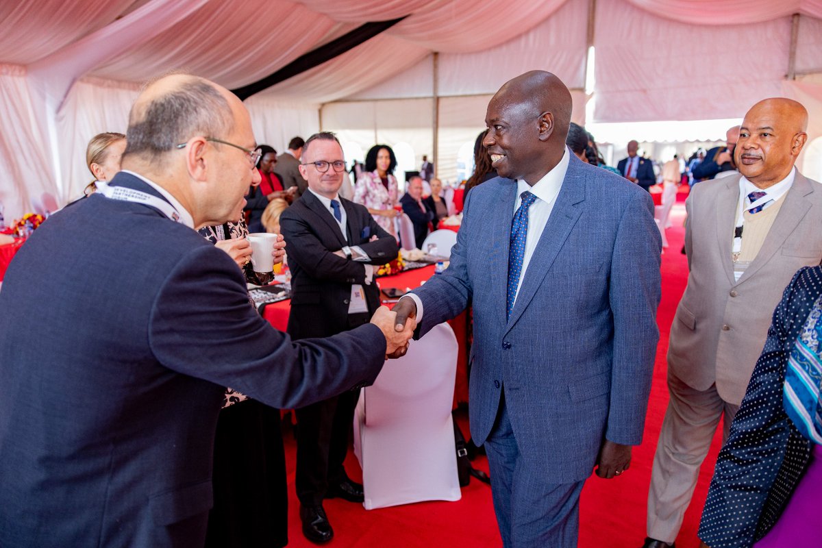 cheruiyotbonif1's tweet photo. Deputy President @rigathi Gachagua interacts with Development Partners during the commencement of the Forum.

The Dp is hosting a Development Partners Forum In an engagement of development cooperation in Kenya.

#DevelopmentPartners2023
#DPF2023 https://t.co/gAdTdXlob3
