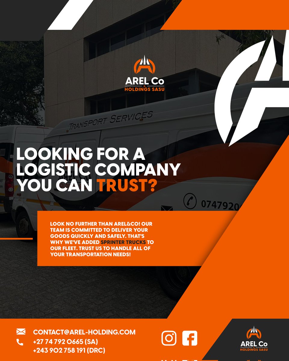 Arel_co_'s tweet image. We offer optimized solutions specifically for your logistic needs,which are necessary for the successful conduct of your international trade. As @Arel_co_ we provide you with services in many areas such as freight forwardin,warehousin,customs clearance and more
#logisticsolution