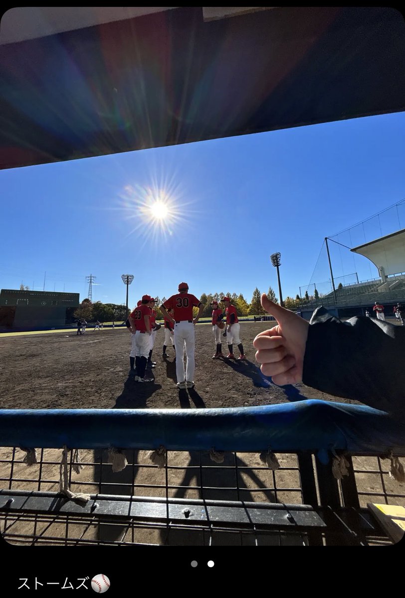 準決勝進出‼️本当にすごい👏
おめでとー！

来週も頑張れ⚾️