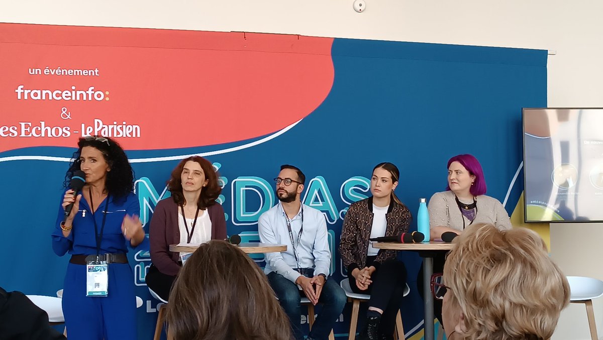 #MédiasenSeine 2023
"De nouveaux outils IA et data au service de l’info"
Table ronde animée par <a href="/cgabizon/">cécilia gabizon</a> depuis le Foyer F de la <a href="/Maisondelaradio/">Maison de la Radio et de la Musique</a> avec <a href="/Alex_Barlot/">Alexandre Barlot</a> <a href="/Maid_Marianne/">Marianne Bouchart</a> Iona Manolescu et <a href="/katie_polglase/">Katie Polglase</a> 
#MES6