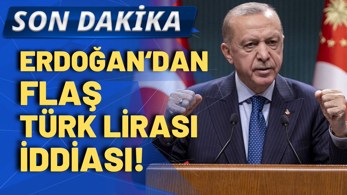 SON DAKİKA! Erdoğan'dan büyük yankı uyandıracak TL iddiası: Değer kaybı sona erdi!

Buket Güler (<a href="/buketguler/">Buket Güler Ozan</a>) ile #HaberMasası  

youtu.be/IDjukFOlEKw