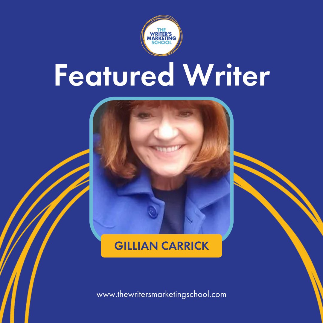 ❤️ We spoke with Gillian Carrick about: Her work in progress, Early lessons in doing her bit, needing  a publisher, short stories, competitions, Social Media, Getting your voice out there and a Paw note 🐾 Click here thewritersmarketingschool.com/guest-writers-…  #writerssociety #authorsinterview