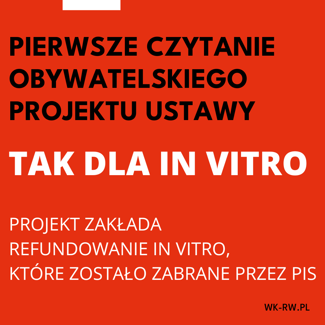 WielkaKoalicja's tweet photo. Właśnie trwa czytanie ogólnopolskiego projektu Tak dla in vitro! https://t.co/buFfQaFppD