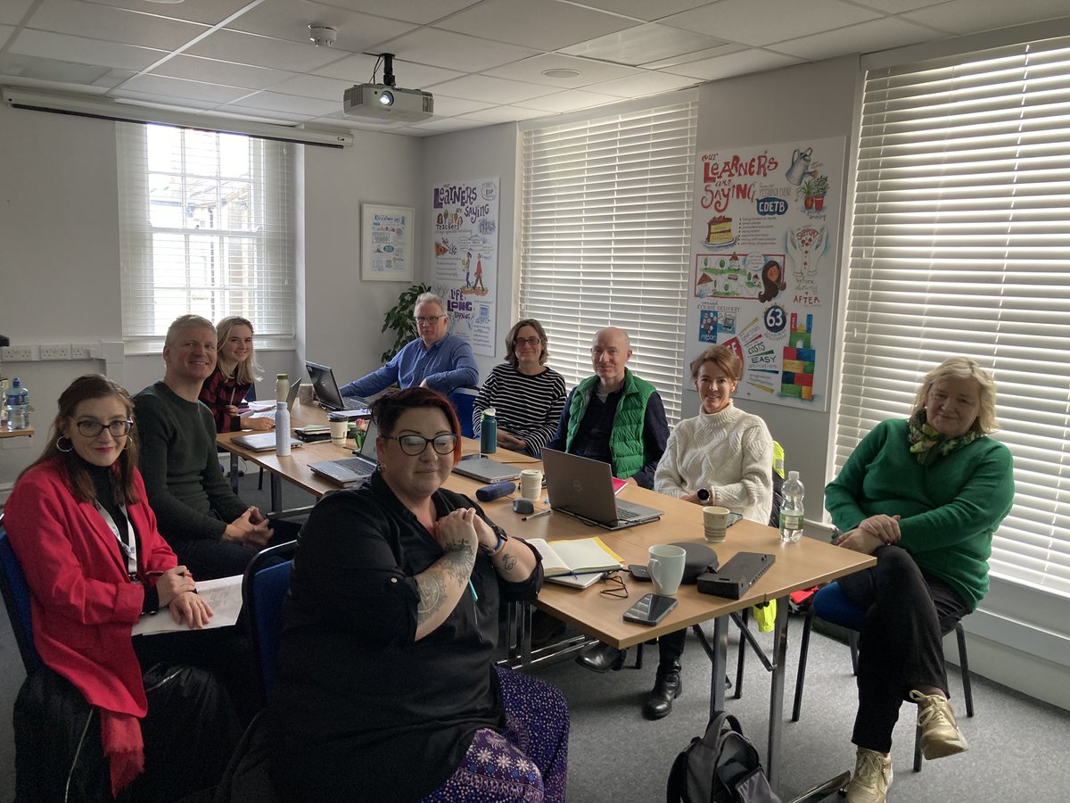 A brilliant opportunity to talk all things technology enhanced learning (TEL) and Digital Transformation yesterday with the City of Dublin ETB Curriculum Development Unit and the TEL Support team.

#DiTRAVET #ThisIsFET #ErasmusPlus #CityofDublinETB