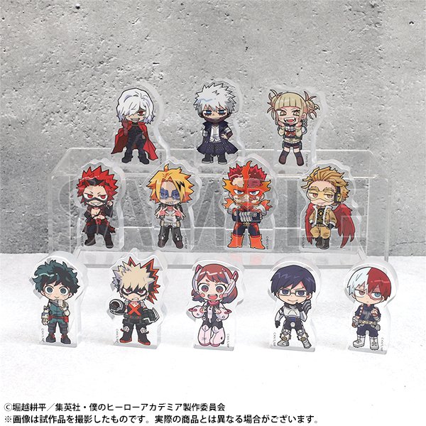 ◤#ヒロアカUA展 グッズ情報◢ □ころっとアクリルミニフィギュア