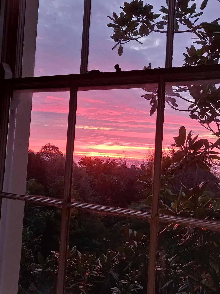 morrablibrary's tweet image. What a glorious Cornish sunrise from the library window this morning! #ViewFromMyWindow #LibraryViews #LoveYourLibrary #Sunrise #penzance #LovePenzance @IndieLibraries