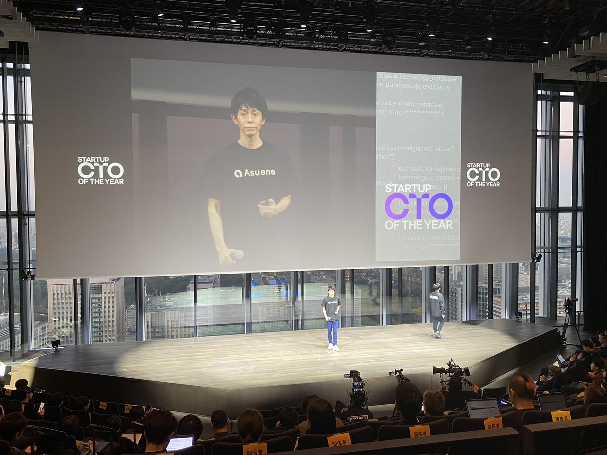 実は昔のチームリーダーでお世話になったアスエネのいっしーさん！！
応援しています！
#ctooftheyear