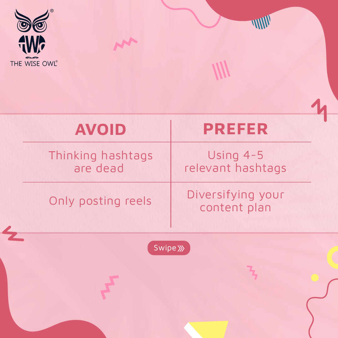 thewiseowl_two's tweet photo. Don't let those follower numbers snooze 🕛 - let's kick those bad habits and power up your IG game👌!

Comment below your unintentional mistake💫.

#thewiseowl #digitalmarketingtips #socialmediamarketingtips #socialmediamarketing101 #socialmediastrategies #contentmarketingtips https://t.co/2qCg40FQ2G
