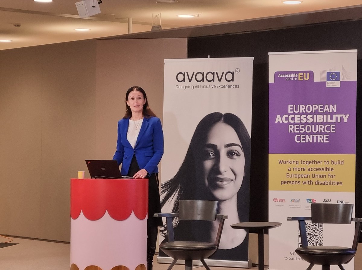 Avataan matkaketjut kaikille.

Minist. <a href="/LuluRanne/">Lulu Ranne</a> avaamassa tilaisuutta kuinka yhdenvertaista, sosiaalisesti kestävää ja toimivaa liikennejärjestelmää rakennetaan kaikille.
#Esteettömyys #Saavutettavuus <a href="/lvmfi/">LVM</a>'n #Esteettömyysvisio
#AccessibleEU
#Avaavamatkaketju