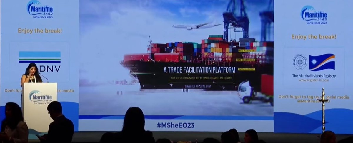 ODeXGlobal's tweet image. Honored to collaborate with fearless maritime leaders at the Maritime SheEO event, fostering a positive and motivating environment for women in the industry

Kudos to Sanjam Sahi Gupta and team for their deserved efforts.

#SheEO #MaritimeLeadership #ODeXGlobal