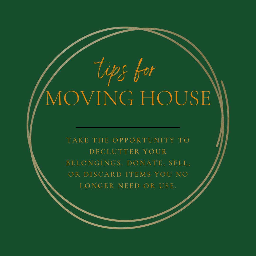 GreenAndMay's tweet image. Declutter Before Packing:Take the opportunity to declutter your belongings. Donate, sell, or discard items you no longer need or use.

#movinghousetips

greenandmay.co.uk