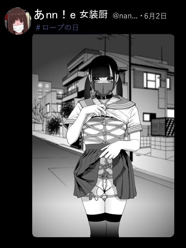 11月22日「いいツインテール」の日
義兄の女装はウイッグなのでツインテールも自由自在。でもツインテールにした日は義妹によって物凄く不自由にされる・・・ 