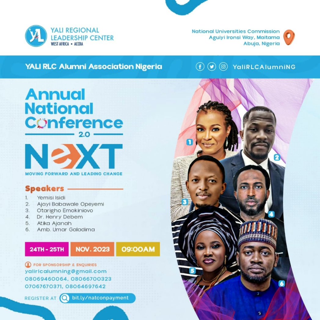 Yalirlcalumning's tweet image. It’s going to be a conference like no other, filled with multiple opportunities to network and so much more! 🥳🥳🥳

See you there!

#YALIRLCAlumniNationalConference
#NATCON2023
#CapitalCity2023