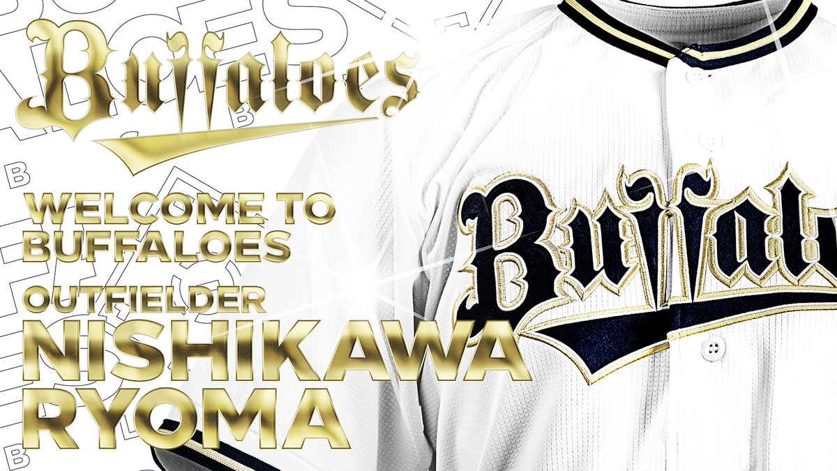 Orix_Buffaloes's tweet photo. ようこそバファローズへ！西川龍馬選手
#Bs2023 #プロ野球 #NPB #ORIX https://t.co/1NnaltP6v9
