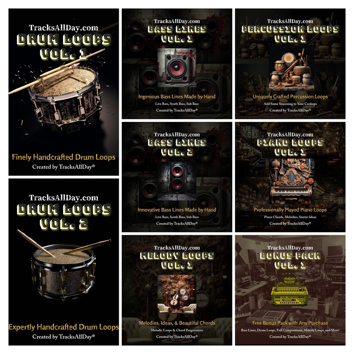 TadricJermaine's tweet photo. We’re Up! 

I have a lot more coming, but here’s my first 8 sample packs: 

https://t.co/FObSd1S1sy

#BlackFriday #samplepacks #TracksAllDay https://t.co/vI21bGfK3v