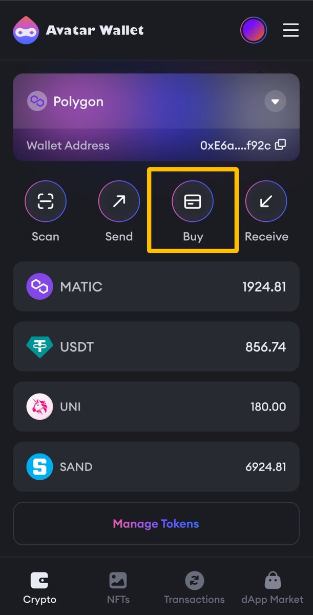 Avatar Wallet tweet media