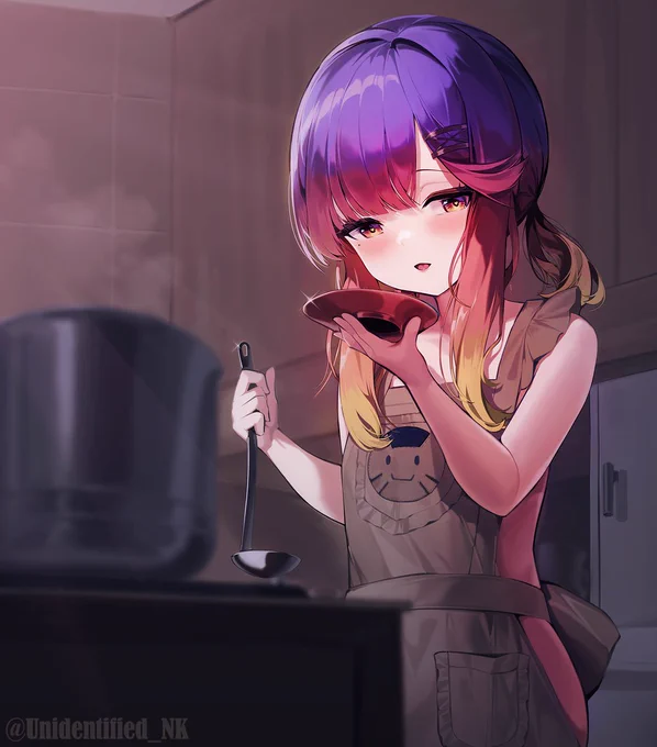 料理と対馬ちゃん…おまけ #艦これ #対馬 
