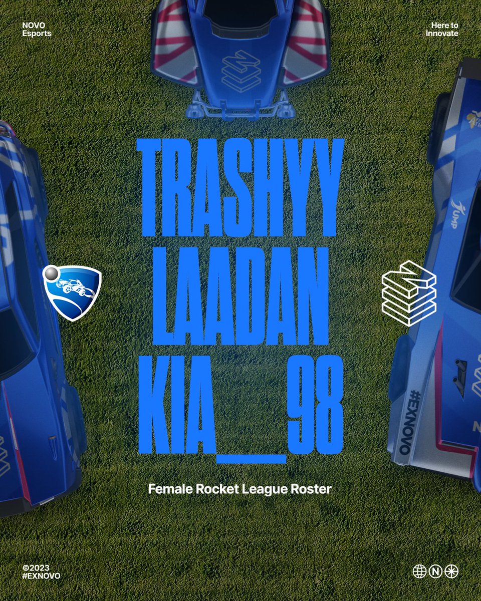 Una nuova avventura in rosa inizia oggi per noi! 🌹

Diamo un caloroso benvenuto alle ragazze del nostro Roster Femminile di Rocket League:

Trashyy
Laadan
Kia_98

Regine del campo, pronte all'azione. 💙

#NOVOEsports #HereToInnovate #EXNOVO