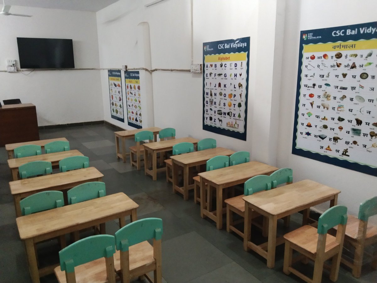 CSC Bal Vidyalaya getting ready to welcome little learners for technology enabled learning . VLE Shree Sachin Kumar, Mayur Vihar New Delhi
<a href="/sanjaykrakesh/">Sanjay K Rakesh</a> <a href="/CSCegov_/">CSCeGov</a> @naveensharmacsc @VineetKapoorlmp <a href="/academy_csc/">CSC Academy</a> <a href="/CSCUttarPradesh/">CSC Uttar Pradesh</a> <a href="/CSCMadhyPradesh/">Money Makes Money Investment & Securities</a> <a href="/cscchhattisgarh/">@CSCChhattisgarh</a>