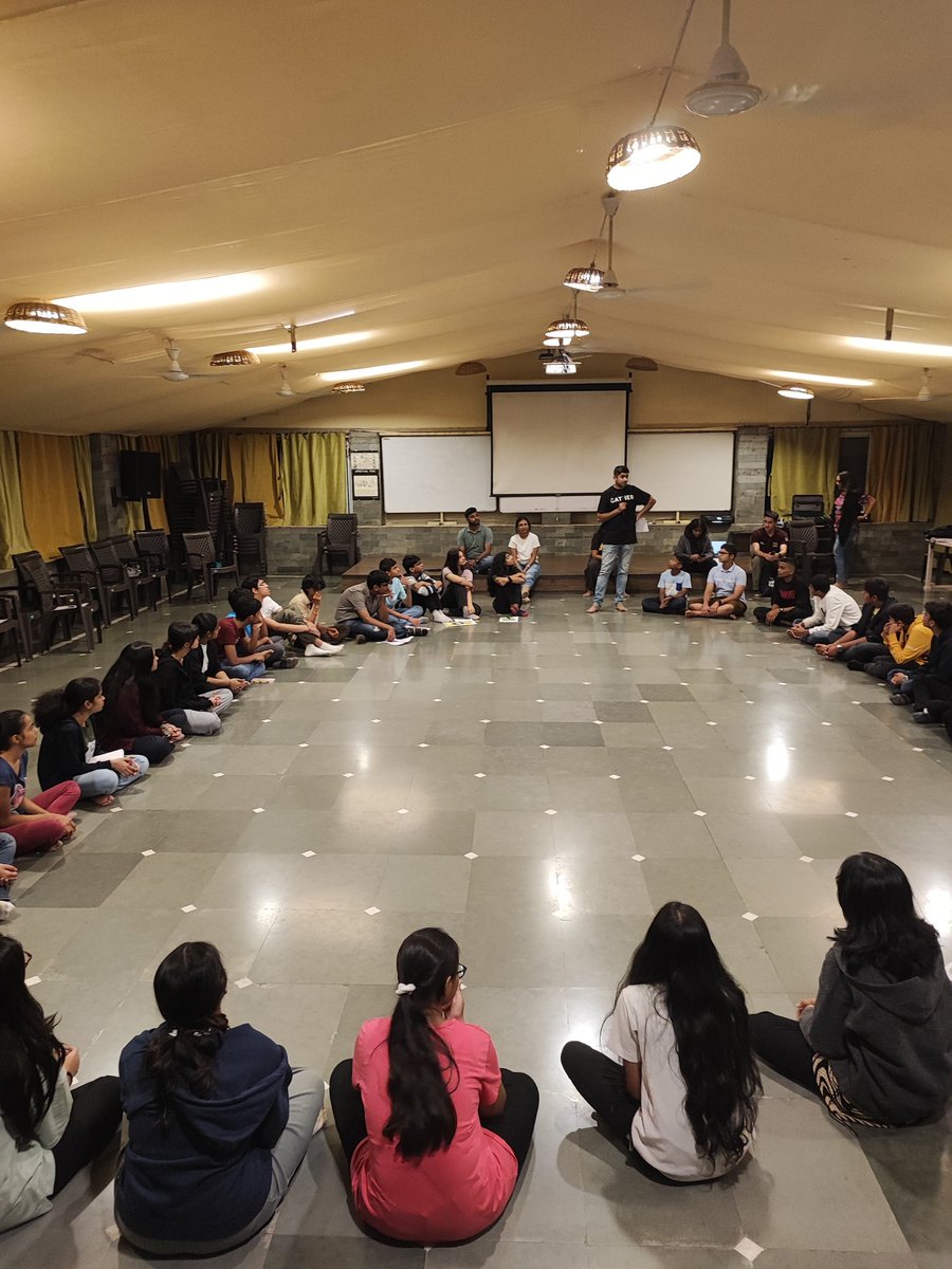 seedsofpeace_IN's tweet photo. The 6-day residential Interfaith Harmony Camp 2023 concluded yesterday with innumerable memories of love and laughter. This incredible community not only learnt about the dynamics of faith, self and society but also about trust, vulnerability and genuine connections. #ifhc https://t.co/K983lwce1O