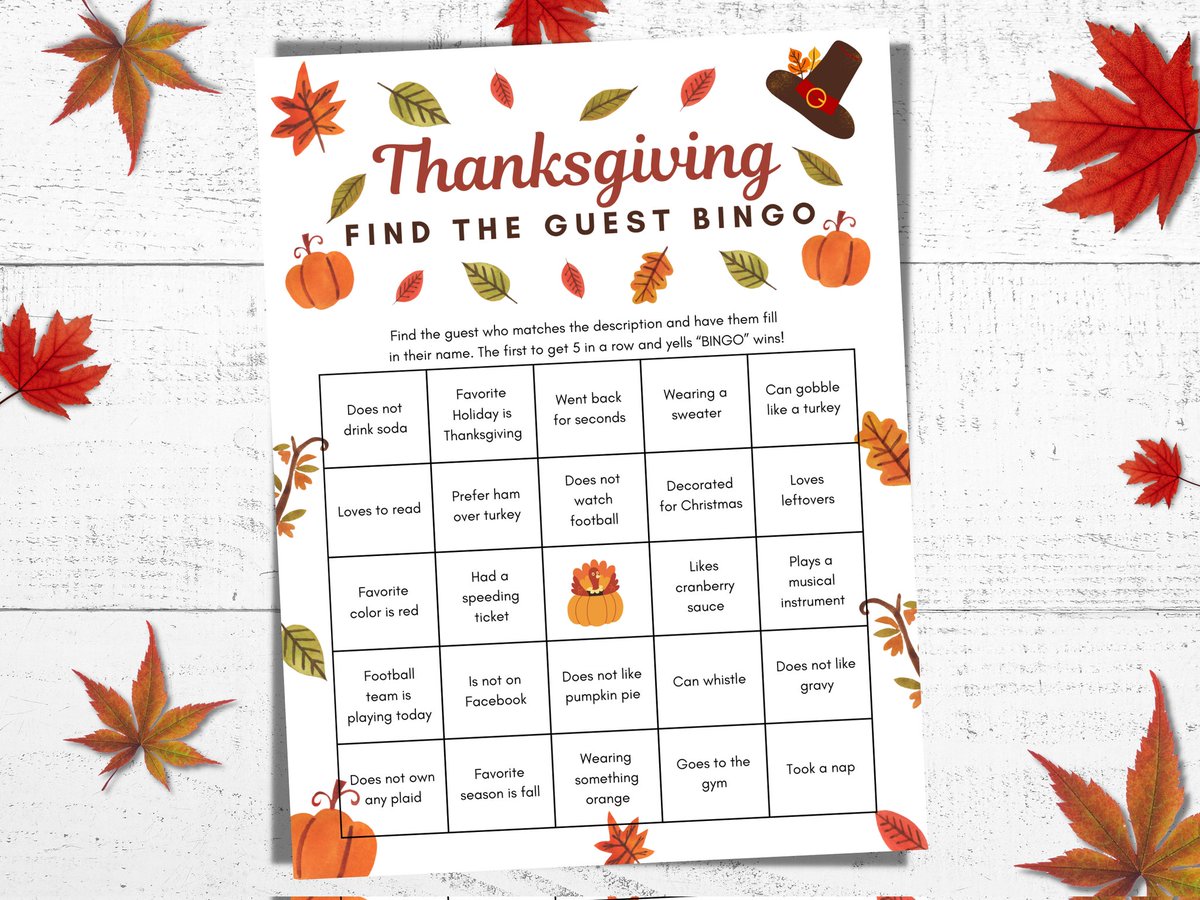 EsaKreates's tweet photo. Happy Thanksgiving! 🦃✨️Thanksgiving SALE 15% OFF✨️ Are you looking for games to entertain your guests? Don't miss out on these fun holiday games! Games for kids, teens, and adults. Easy to print and play right away! Check out my Etsy Shop ⬇️
https://t.co/LalQSwfxe5 https://t.co/zBHA1oevXh