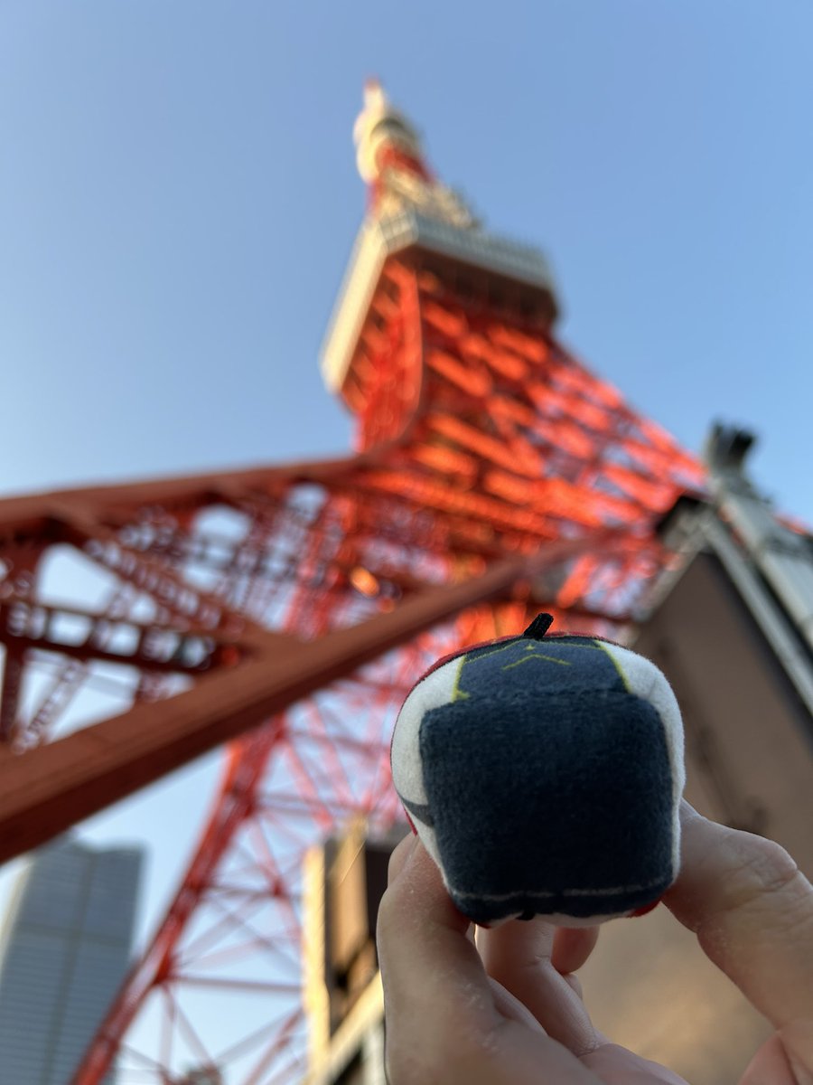 「東京タワー行ってきたよん 」|原稿のイラスト