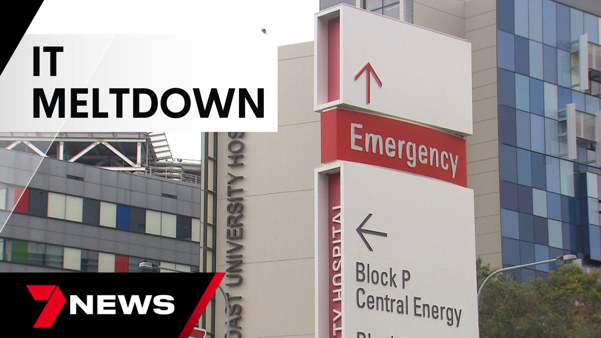 7NEWS Queensland (@7newsbrisbane) on Twitter photo A major tech outage has crippled Queensland hospitals and emergency departments for hours. Critical, digital patient records were unable to be accessed, with staff forced to document care on paper. youtu.be/LQFg24VNQoM <a href="/SallyGyte/">Sally Gyte</a> #7NEWS A major tech outage has crippled Queensland hospitals and emergency departments for hours. Critical, digital patient records were unable to be accessed, with staff forced to document care on paper. youtu.be/LQFg24VNQoM <a href="/SallyGyte/">Sally Gyte</a> #7NEWS