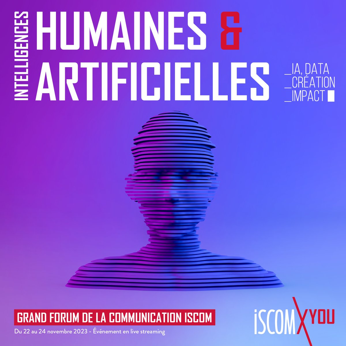 [ÉVÉNEMENT]

Grand forum de la communication 2023
JOUR 1 – 22 NOVEMBRE

L’ISCOM est ravi d'annoncer la tenue de son prestigieux Grand Forum de la Communication, qui démarre aujourd’hui jusqu’au 24 novembre 2023.