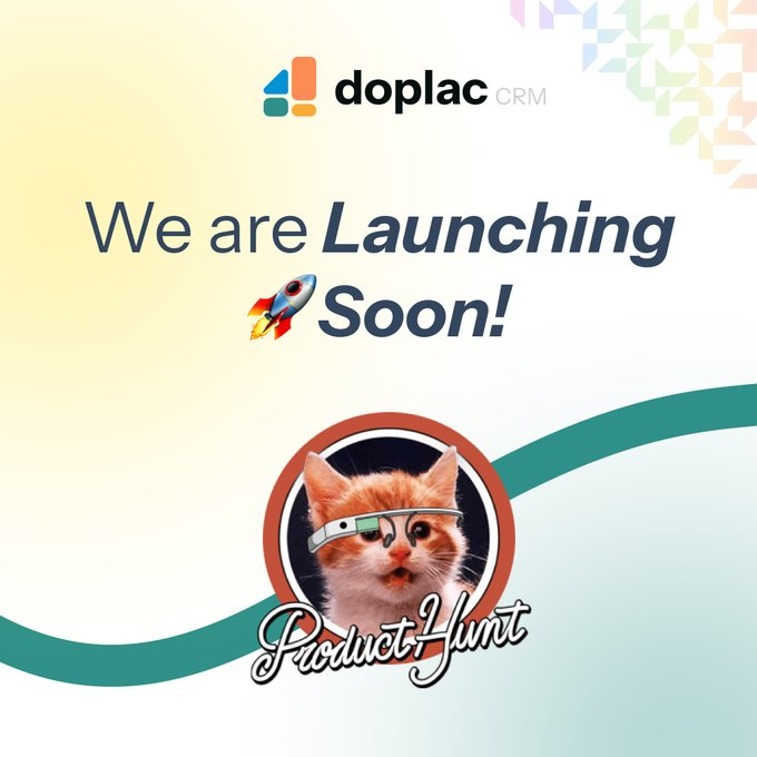 uikit_to's tweet photo. Hello, Everyone  Today, we are super excited to launch Doplac CRM MVP with the PH community 🥳📷 Link in the comment box 📷

#doplaccrm #BlackFriday2023 https://t.co/hv0gnfTZMj