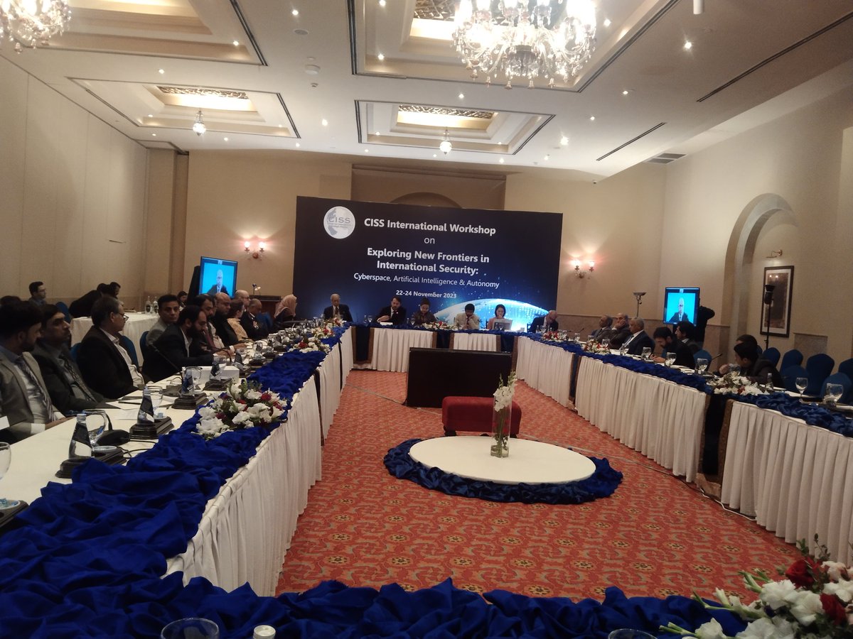 CISS_Islamabad's tweet image. At CISS-UNIDIR&apos;s Interactive Session 1, participants explore the landscape of cyber threats to critical infrastructures. Vibrant exchanges shedding light on trends and countermeasures. #CyberDefense #CriticalInfrastructureSecurity #UNIDIR
 #CISSUNIDIR23
